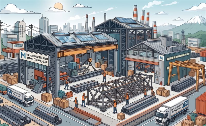 🏗️ B2B-производство металлоконструкций