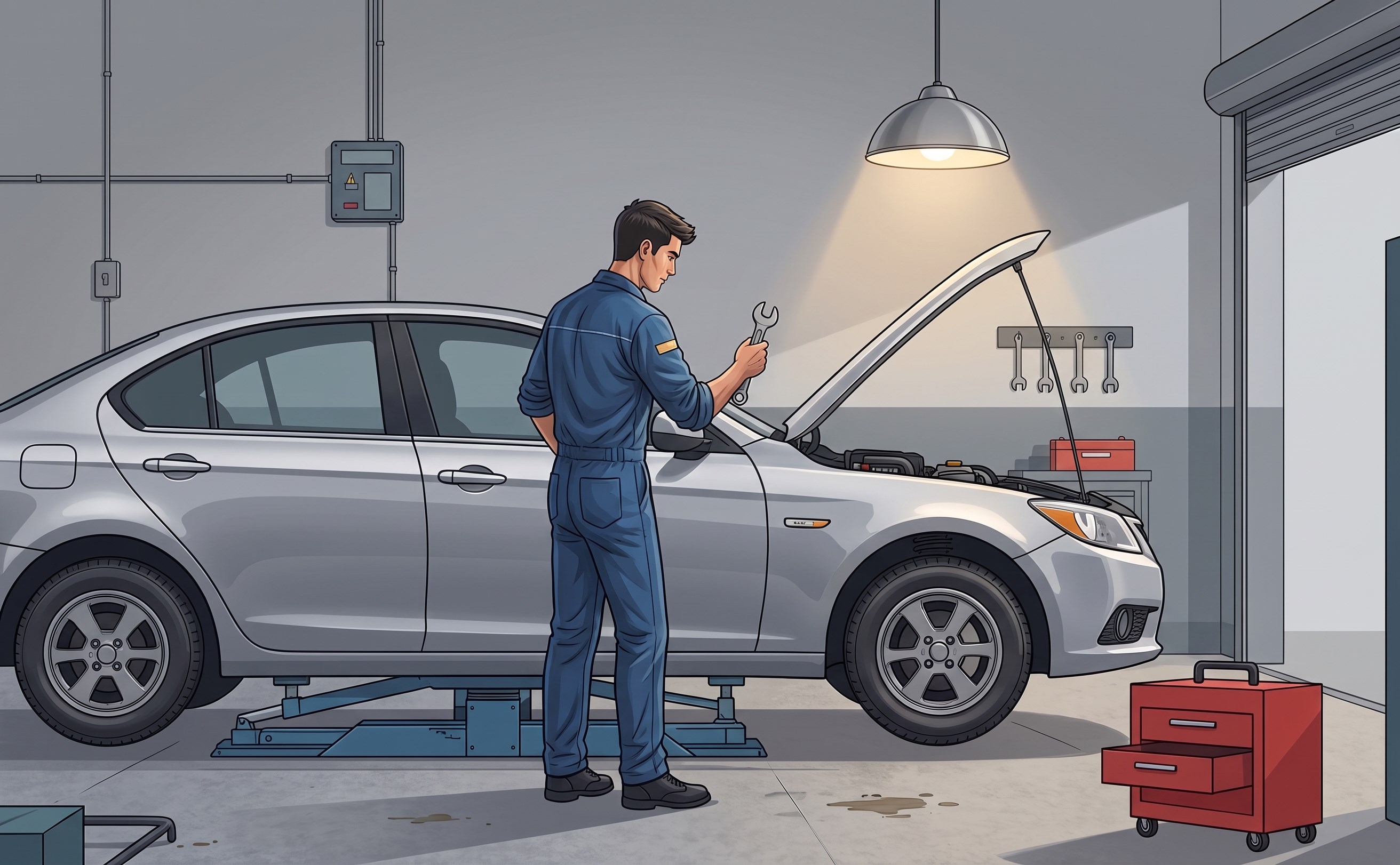 🔧 Локальный бизнес — сеть автосервисов