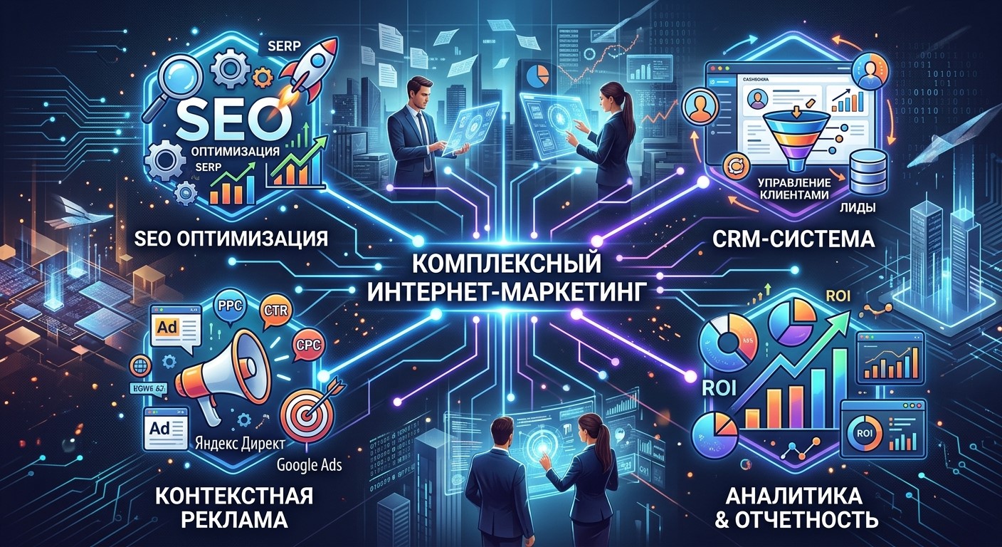 Связка каналов интернет-маркетинга для интернет-магазина