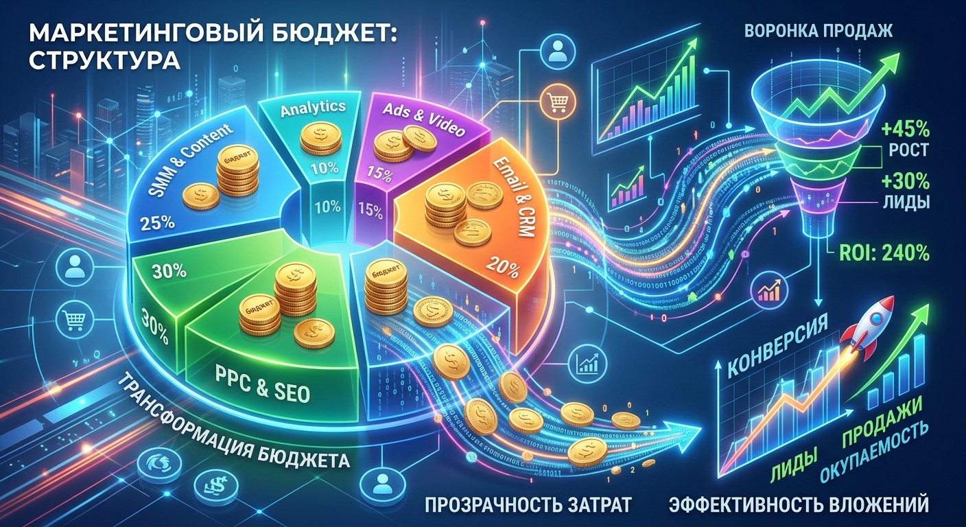 Сравнение SEO, таргетированной рекламы и аудита кампаний