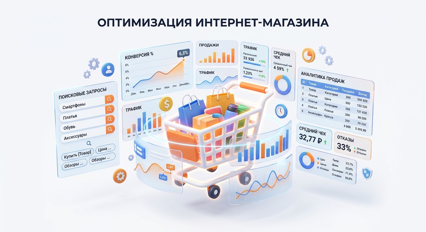 Структура продвижения интернет-магазина