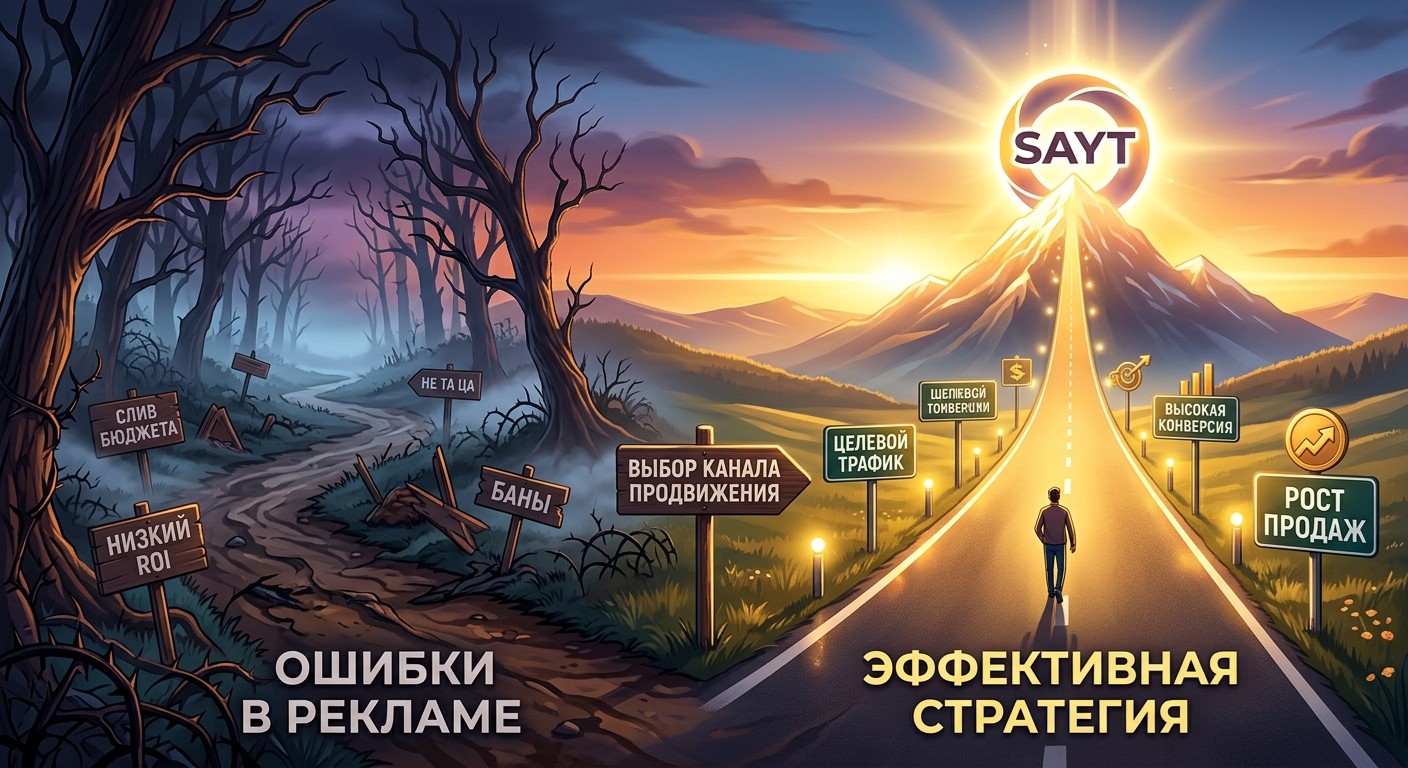разница между ошибками в рекламе и эффективной стратегией