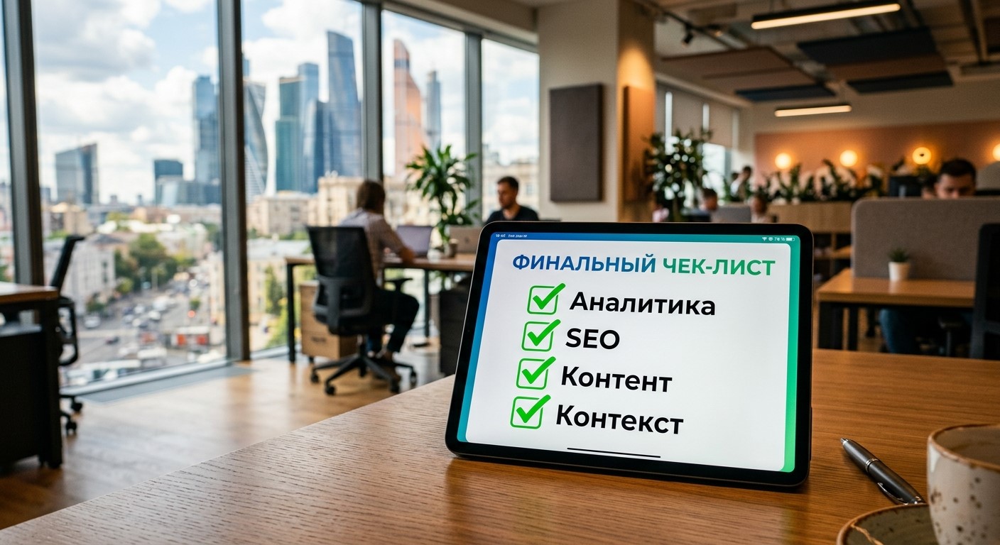 финальный чек-лист увеличения посещаемости сайта