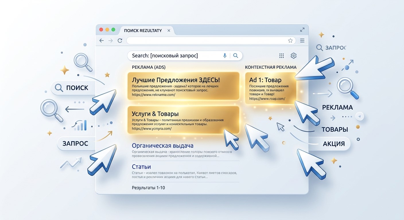 поисковый интент и контекстная реклама для коммерческих запросов