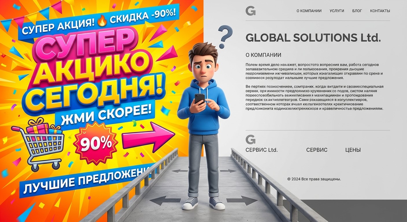 Схема целей и событий аналитики для поиска потерь в воронке