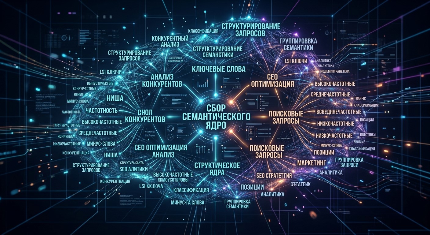 Пример SEO-сметы для сайта услуг с разовыми и ежемесячными расходами