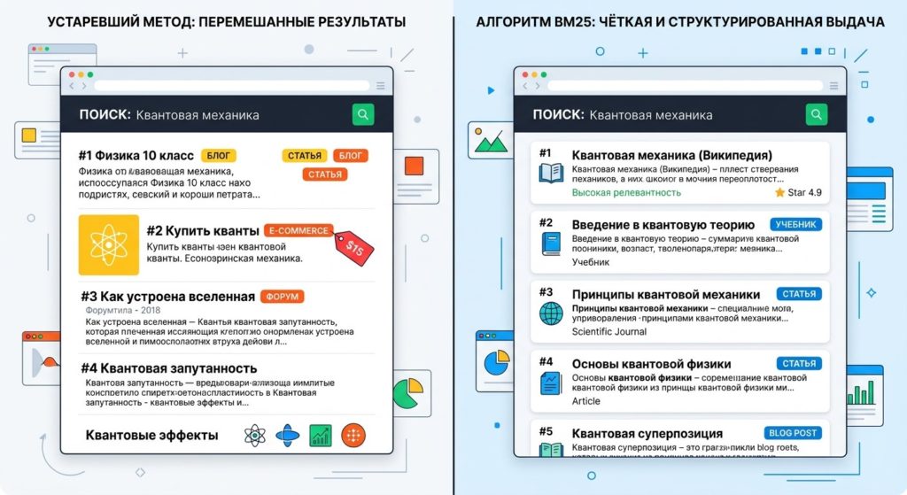 tfidf bm25 compare 2